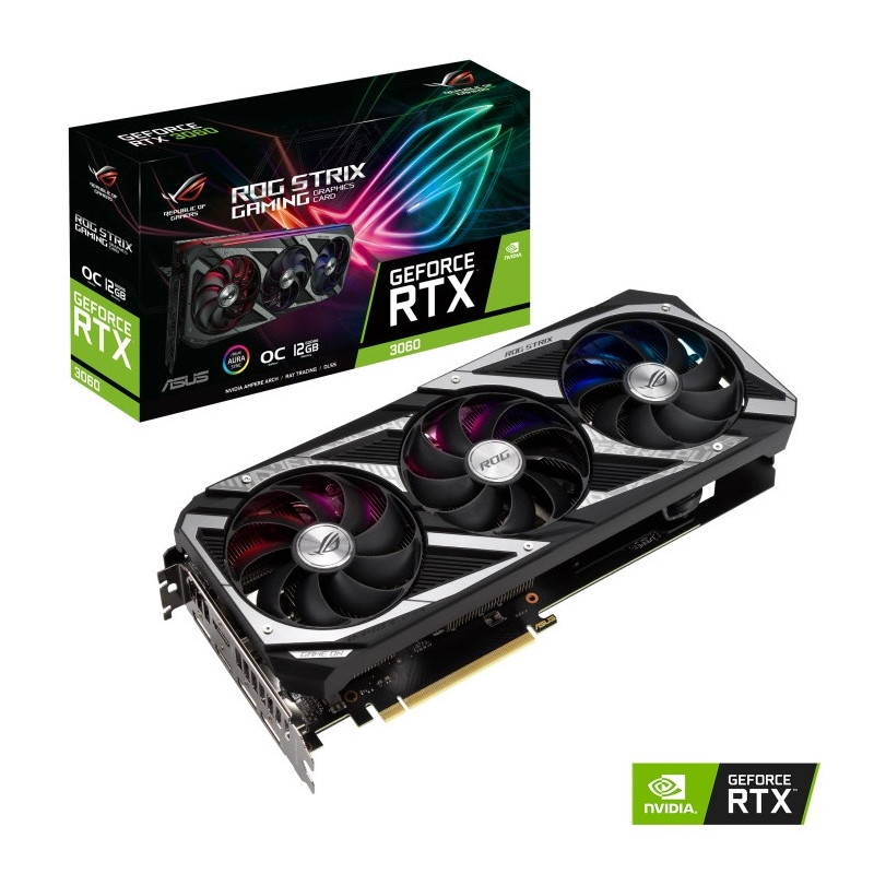 RTX 3060 TI ROG STRIX 12GB (Open Box)
