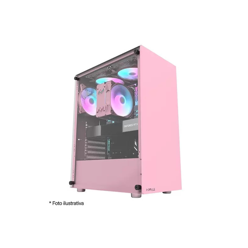 Gabinete HYRAX Moto Speed HGB200Rosa