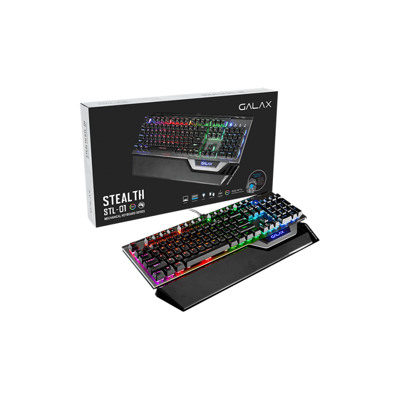 Teclado Galax Stealth STL 01