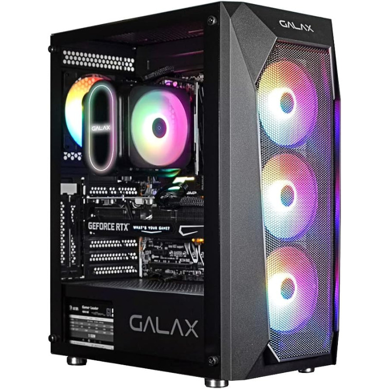 Gabinete Gamer Galax Revolution-05 Full Tower ATX Preto